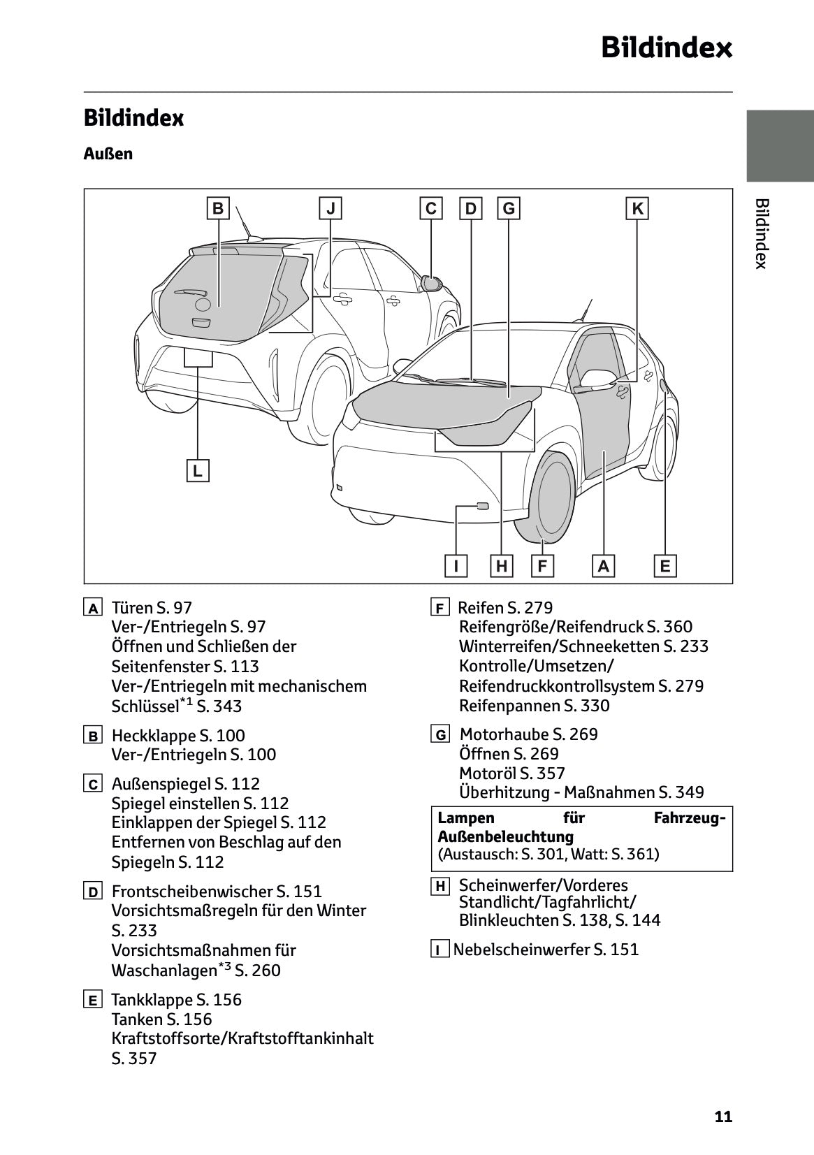 2025-2026 Toyota Aygo X Owner's Manual | German
