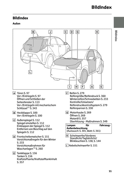 2025-2026 Toyota Aygo X Owner's Manual | German