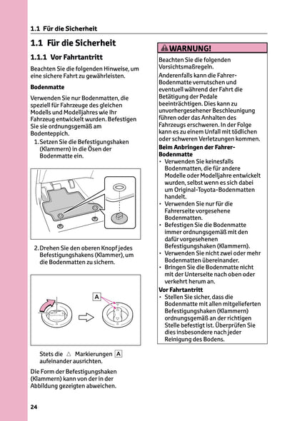 2025-2026 Toyota Aygo X Owner's Manual | German