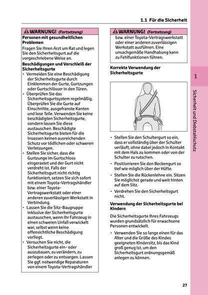 2025-2026 Toyota Aygo X Owner's Manual | German