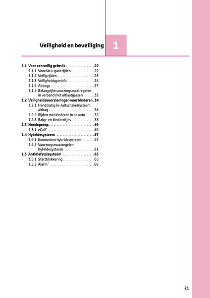 2025-2026 Toyota Aygo X Owner's Manual | Dutch