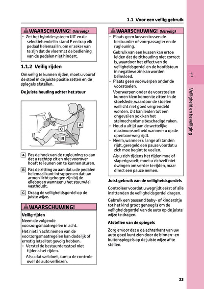 2025-2026 Toyota Aygo X Owner's Manual | Dutch