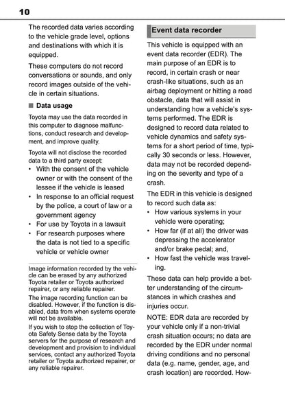 2025 Toyota bZ4X Owner's Manual | English