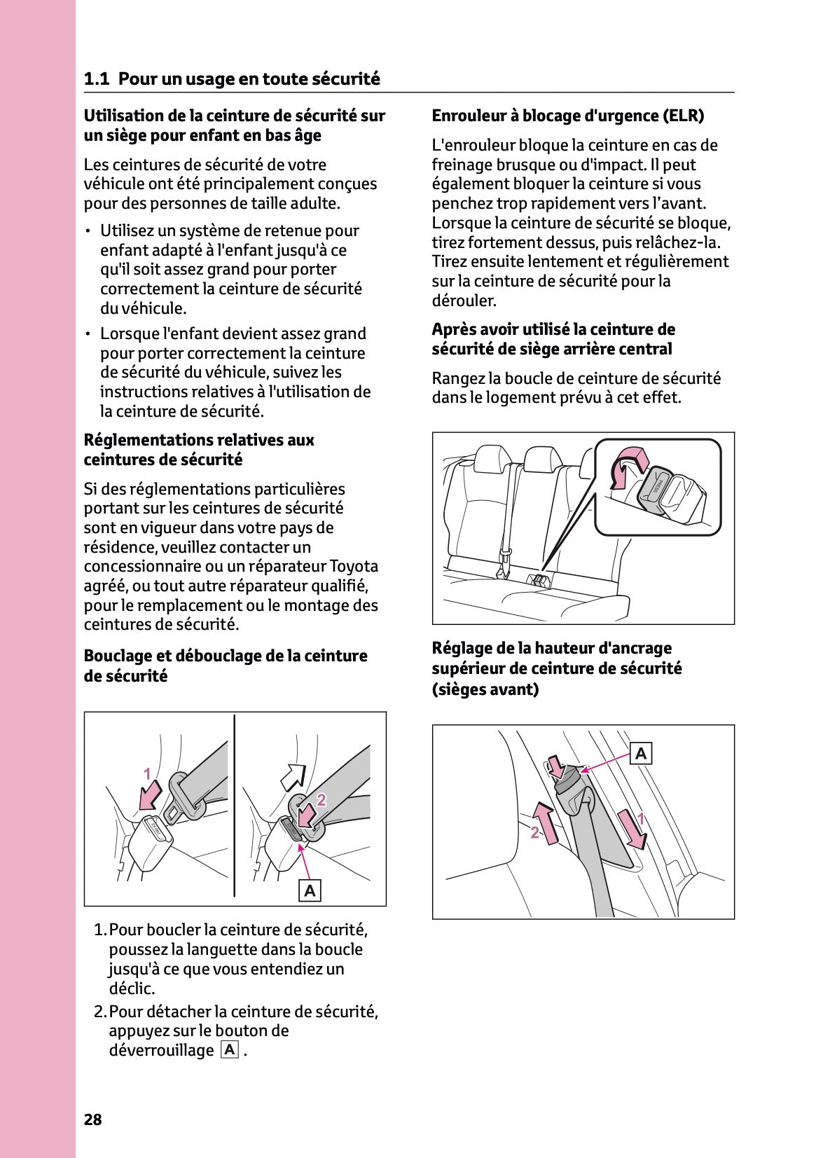 2025-2026 Toyota C-HR Plug-in-Hybrid Owner's Manual | French