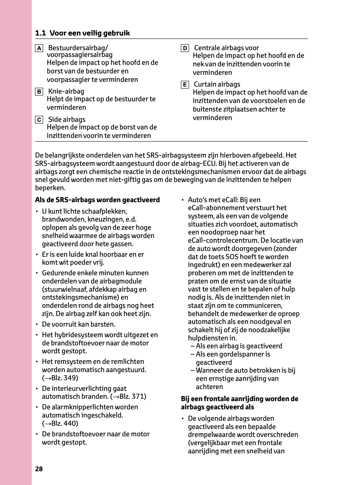 2024 Toyota C-HR Hybrid Owner's Manual | Dutch