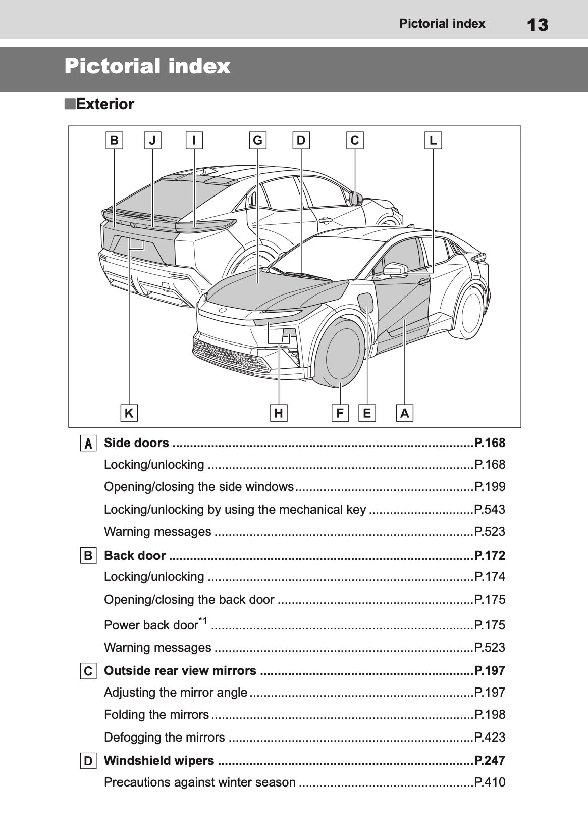 2026 Toyota C-HR+ Owner's Manual | English