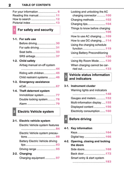 2026 Toyota C-HR+ Owner's Manual | English