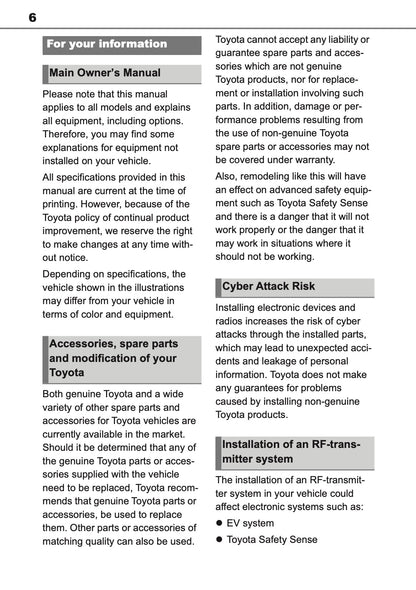 2026 Toyota C-HR+ Owner's Manual | English
