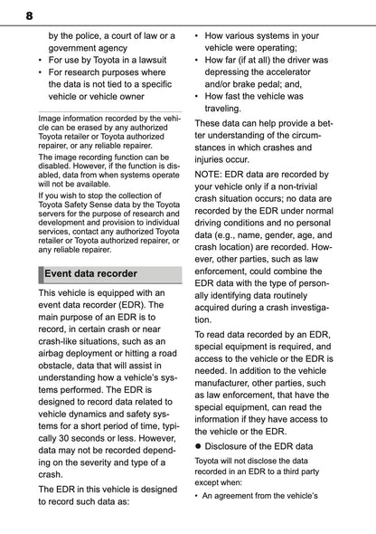 2026 Toyota C-HR+ Owner's Manual | English