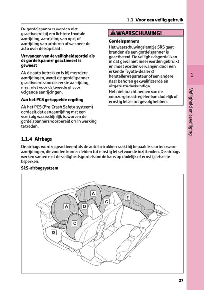 2026 Toyota C-HR Plug-in-Hybrid Owner's Manual | Dutch