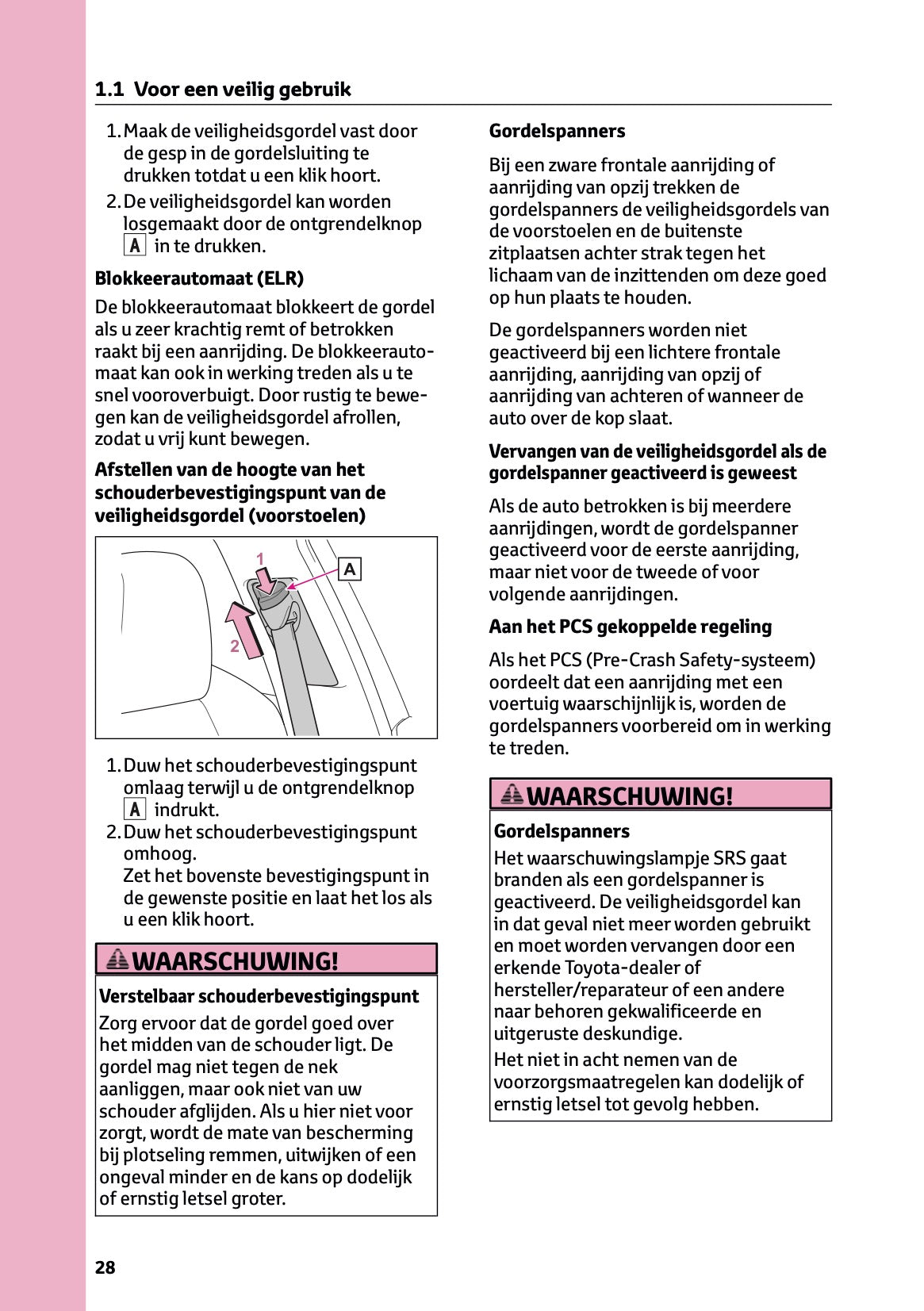 2026 Toyota C-HR+ Owner's Manual | Dutch