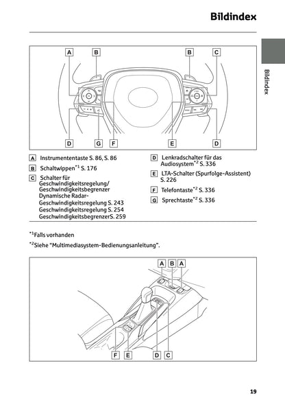2026 Toyota Corolla Hybrid Hatchback/Touring Sports Owner's Manual | German