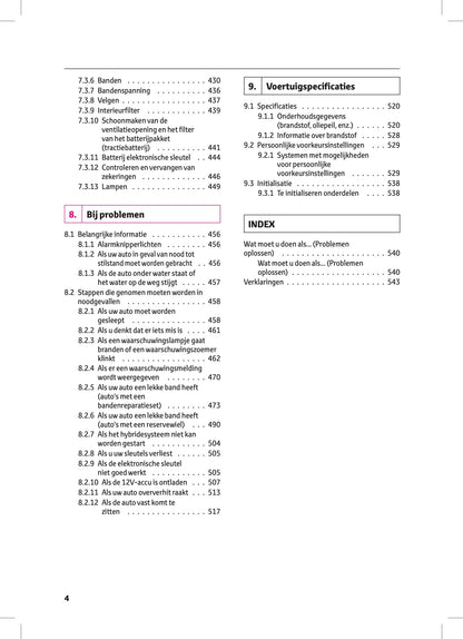 2022-2023 Toyota Corolla Hybrid Hatchback/Touring Sports Owner's Manual | Dutch