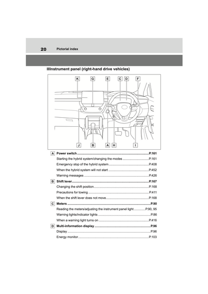 2022-2023 Toyota Corolla Cross Hybrid Owner's Manual | English