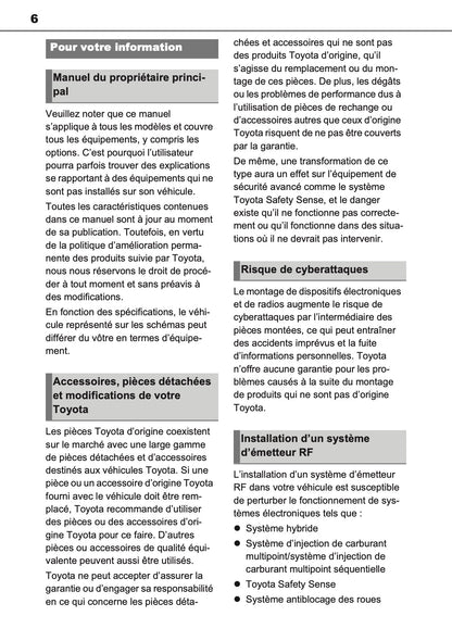 2023 Toyota Prius PHEV Manuel du propriétaire | Français