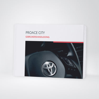 2024-2025 Toyota Proace City/Proace City Verso Gebruikershandleiding | Nederlands