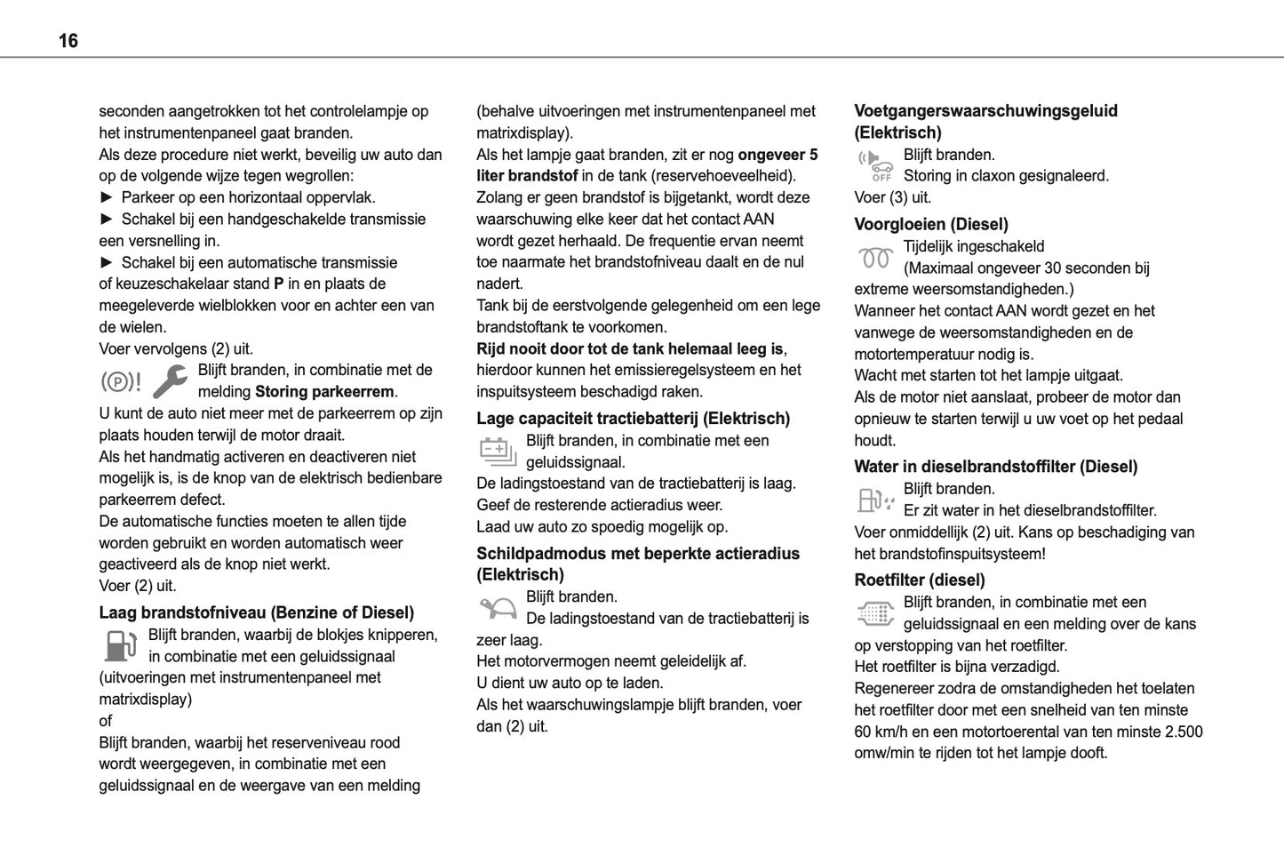 2024-2025 Toyota Proace City/Proace City Verso Gebruikershandleiding | Nederlands