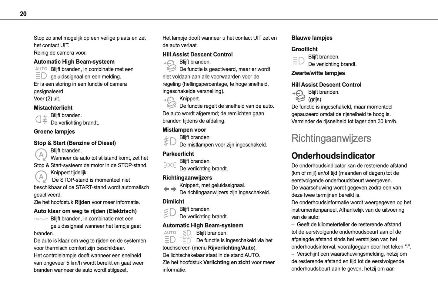 2024-2025 Toyota Proace City/Proace City Verso Gebruikershandleiding | Nederlands
