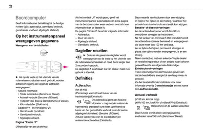 2024-2025 Toyota Proace City/Proace City Verso Gebruikershandleiding | Nederlands