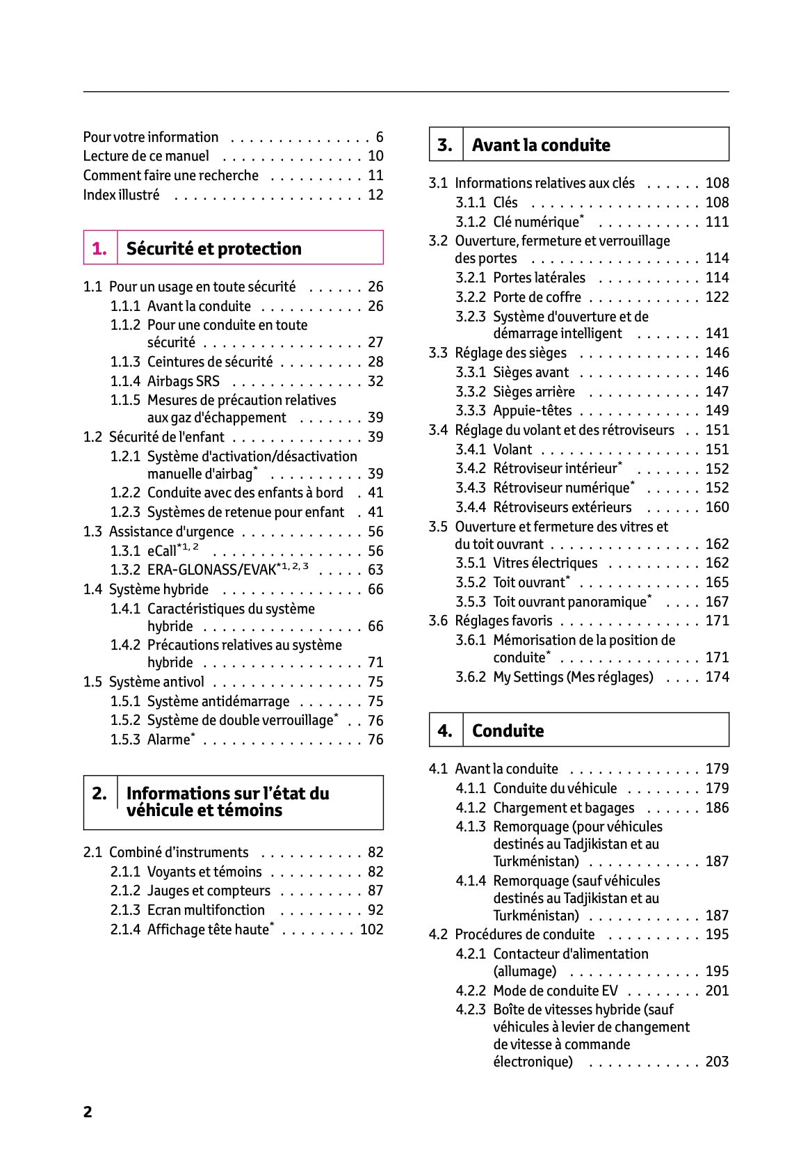 2026 Toyota RAV4 Hybrid Owner's Manual | French