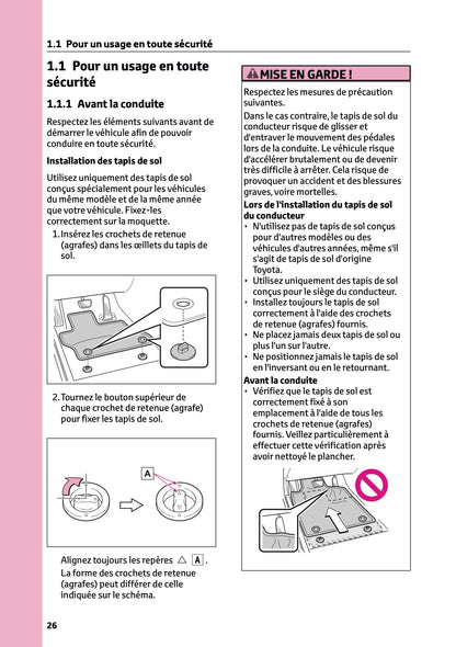 2026 Toyota RAV4 Hybrid Owner's Manual | French