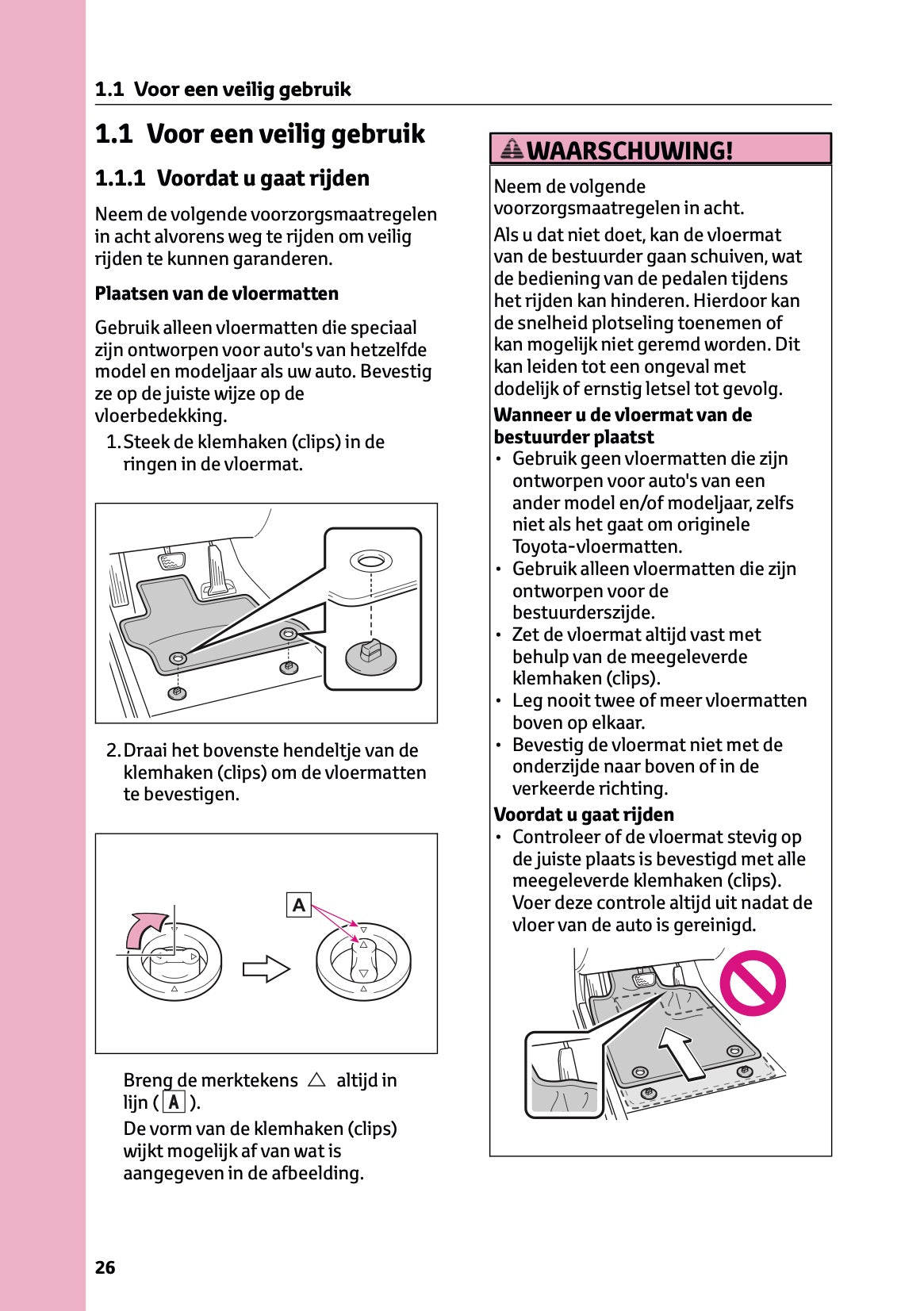 2026 Toyota RAV4 Hybrid Owner's Manual | Dutch