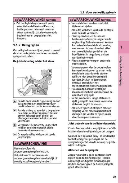 2026 Toyota RAV4 Hybrid Owner's Manual | Dutch