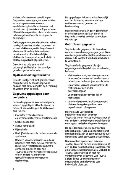 2026 Toyota RAV4 Hybrid Owner's Manual | Dutch