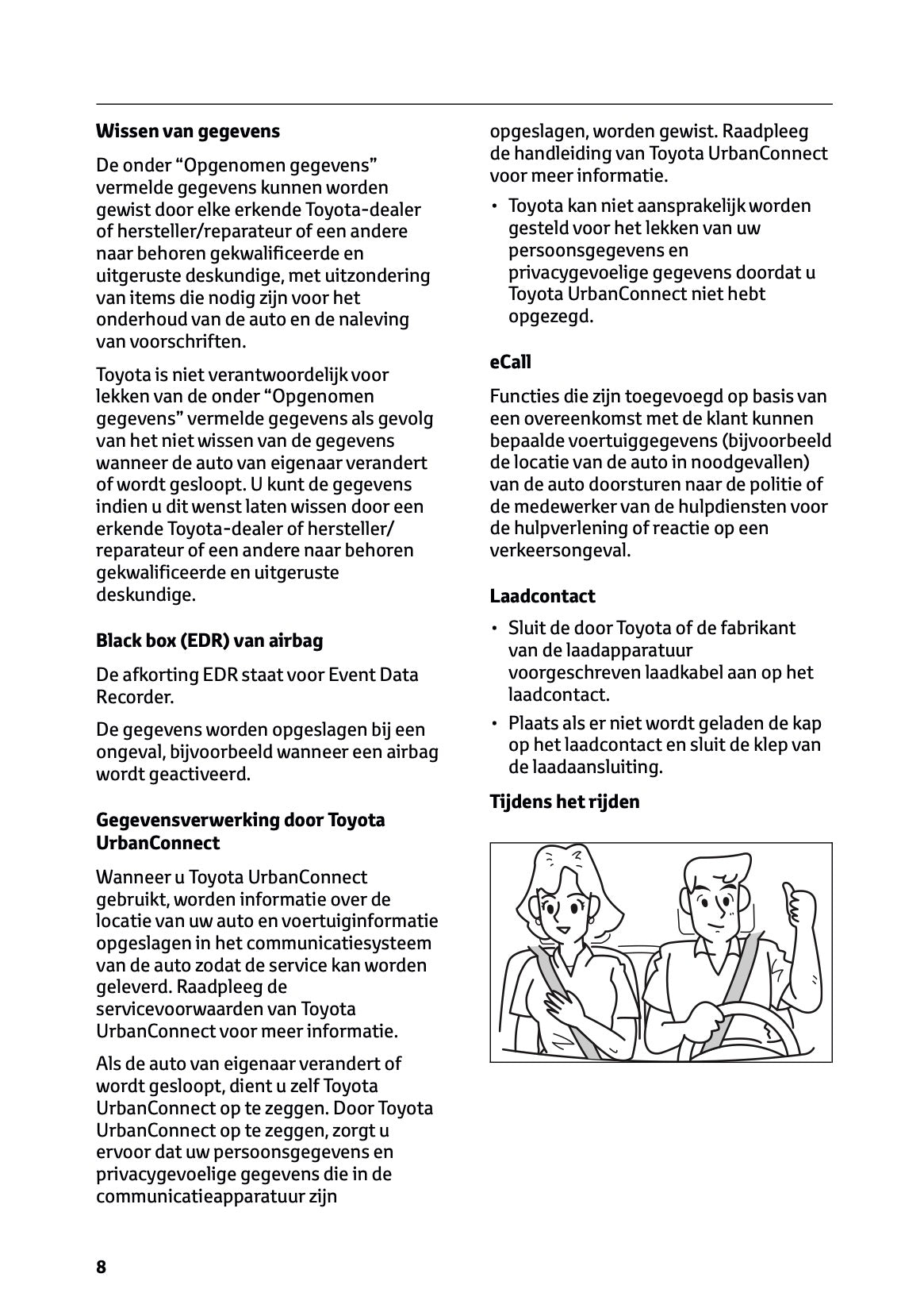 2025-2026 Toyota Urban Cruiser Owner's Manual | Dutch