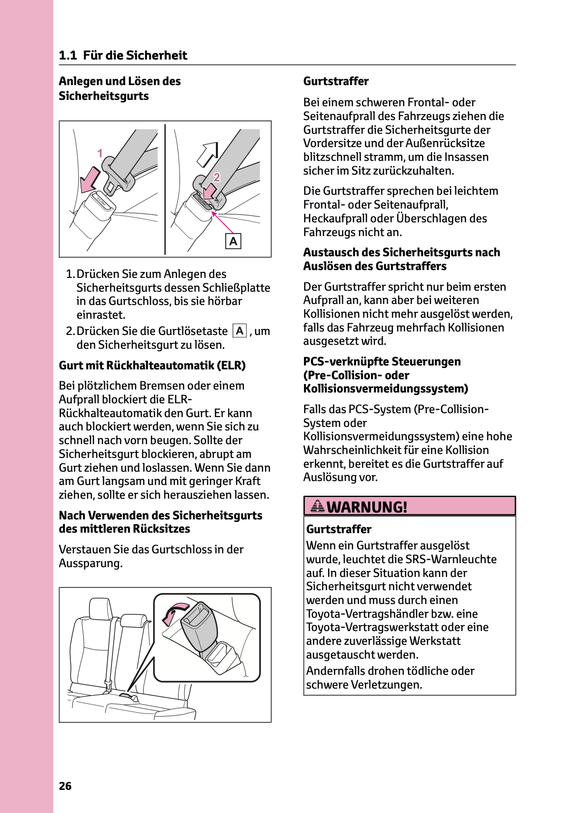 2024 Toyota Yaris Cross Hybrid Owner's Manual | German