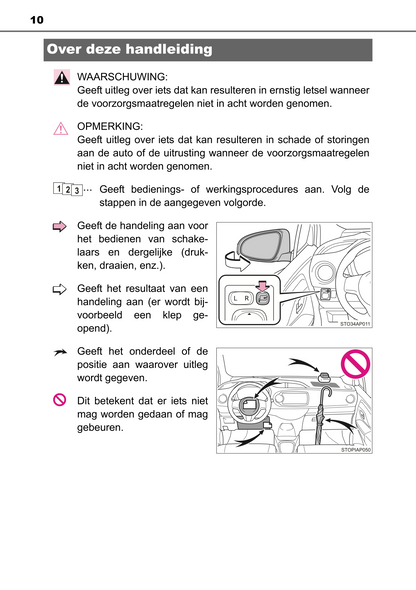 2015-2016 Toyota Yaris Hybrid Bedienungsanleitung | Niederländisch