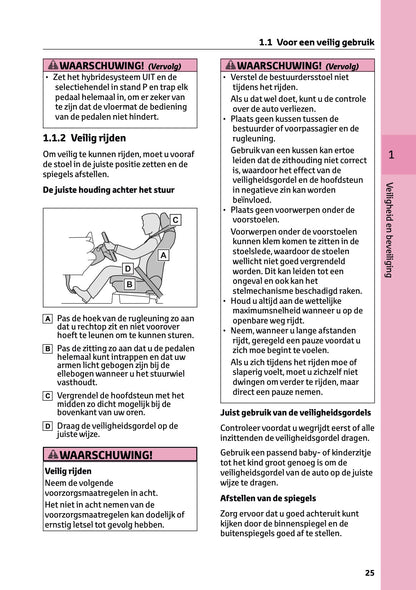 2025-2026 Toyota Yaris Hybrid Owner's Manual | Dutch