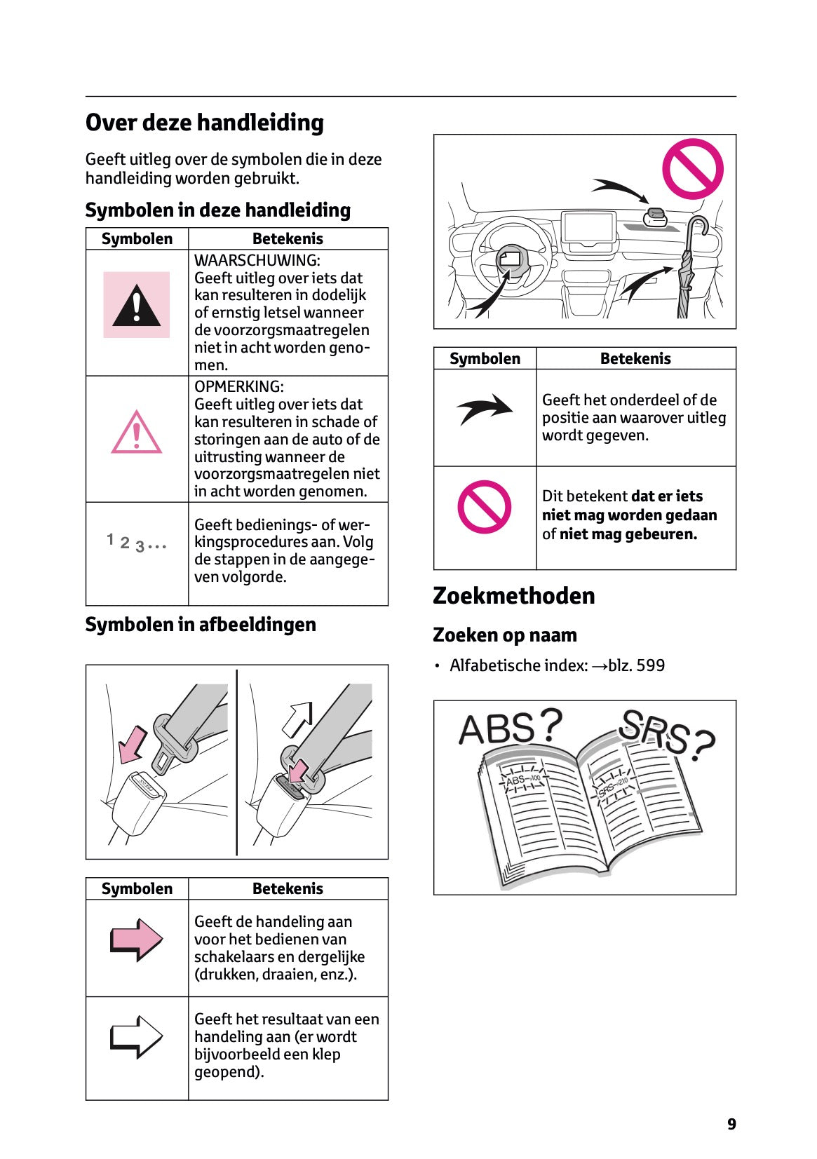 2025-2026 Toyota Yaris Hybrid Owner's Manual | Dutch