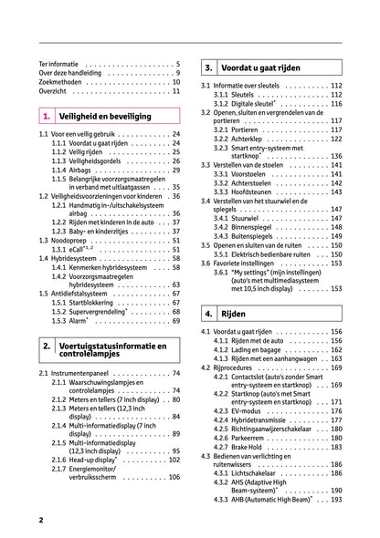 2026 Toyota Yaris Cross Hybrid Owner's Manual | Dutch
