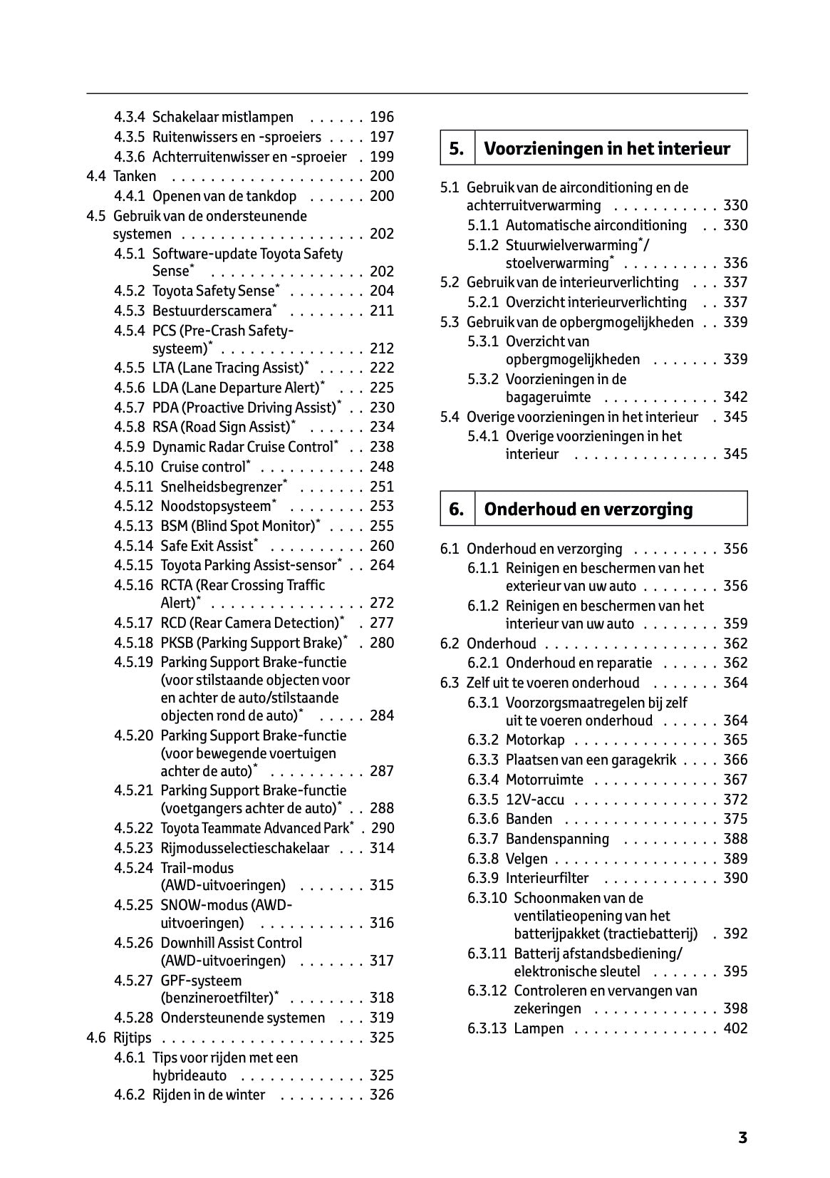 2026 Toyota Yaris Cross Hybrid Owner's Manual | Dutch