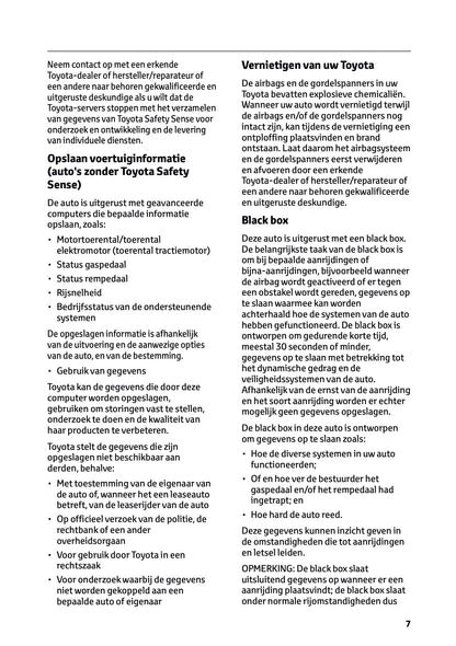 2026 Toyota Yaris Cross Hybrid Owner's Manual | Dutch