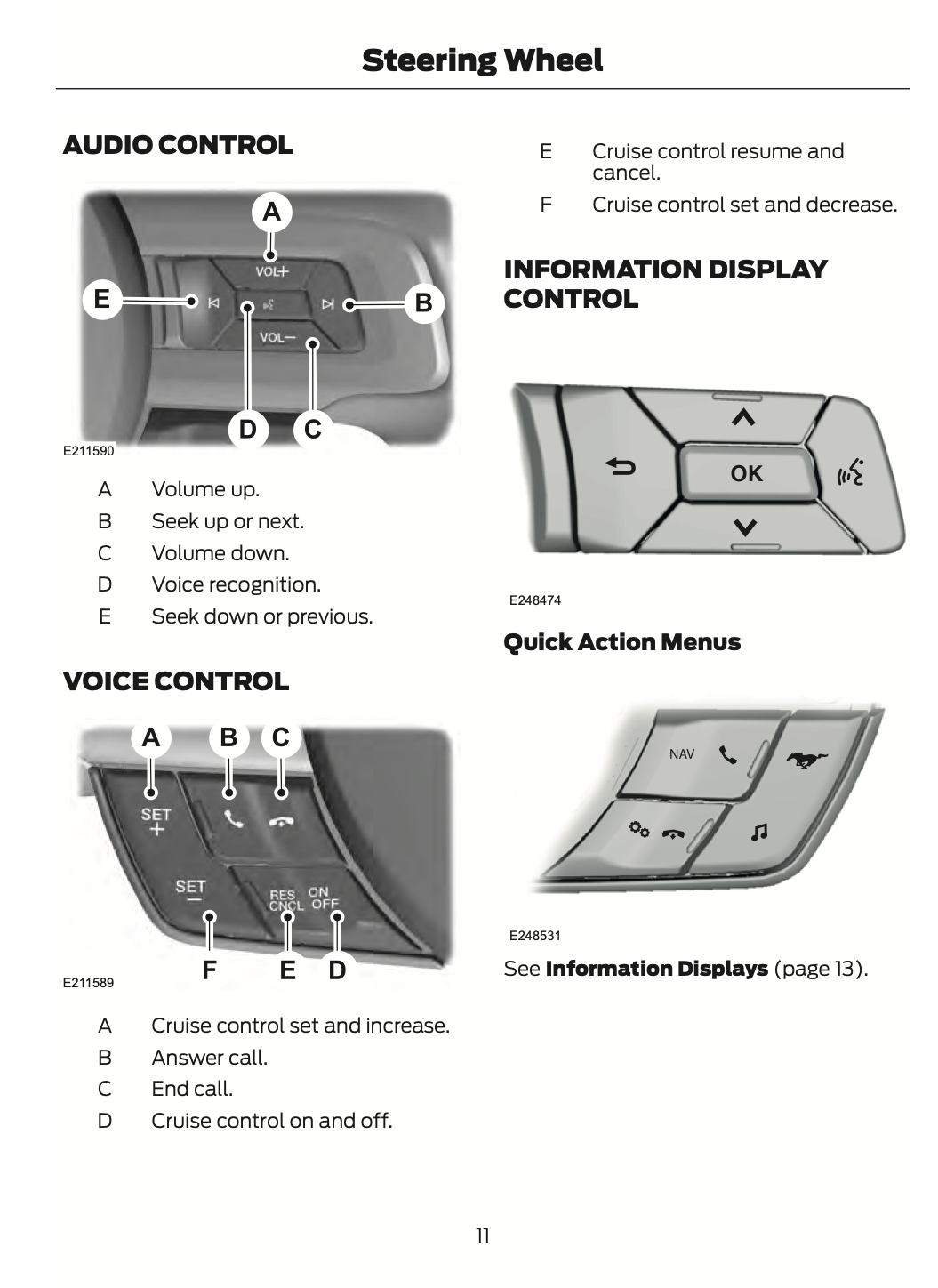 2021 Ford Mustang Mach 1 Owner's Manual Supplement | English