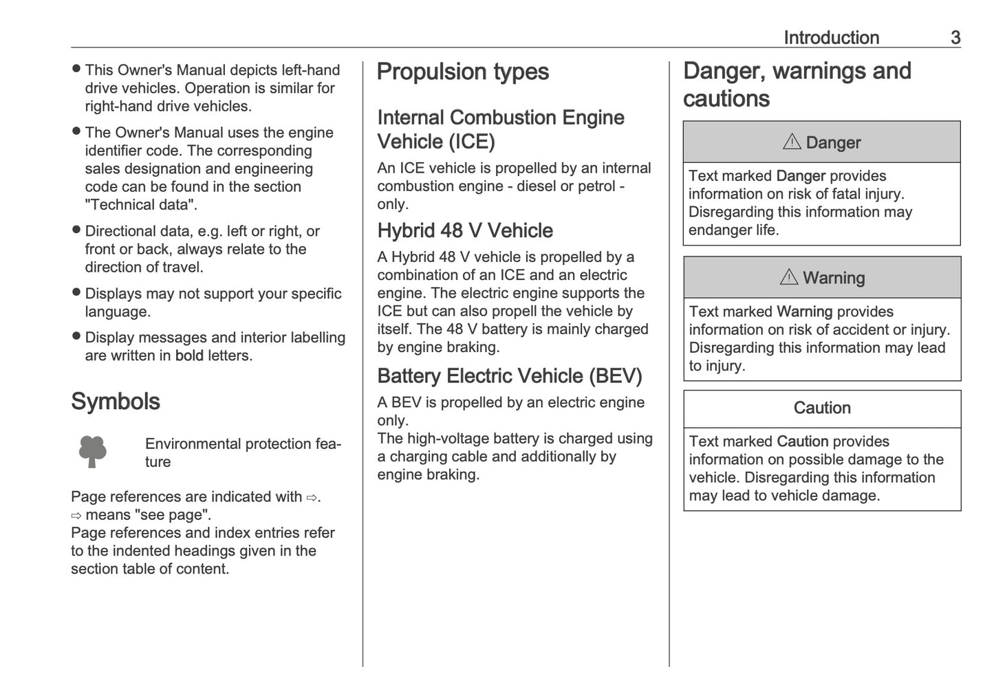 2025-2026 Vauxhall Frontera Owner's Manual | English