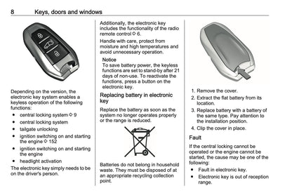 2023-2024 Vauxhall Vivaro Owner's Manual | English