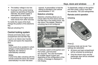 2023-2024 Vauxhall Vivaro Owner's Manual | English