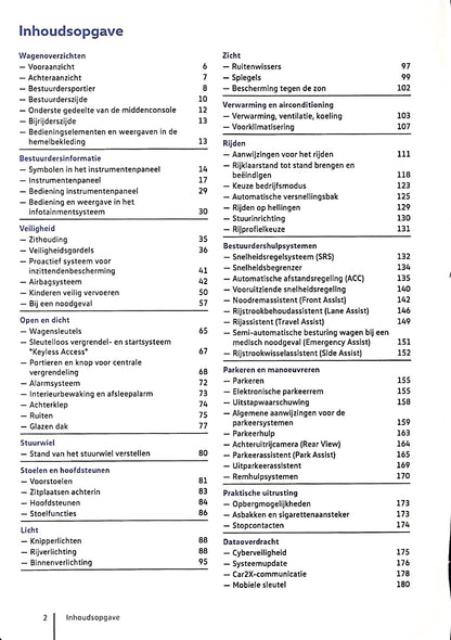 2020 Volkswagen Golf eHybrid / Golf GTE Gebruikershandleiding | Nederlands