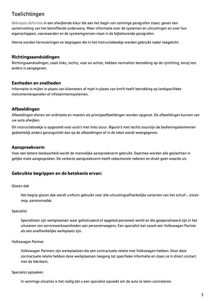 2024-2025 Volkswagen Passat Variant Owner's Manual | Dutch