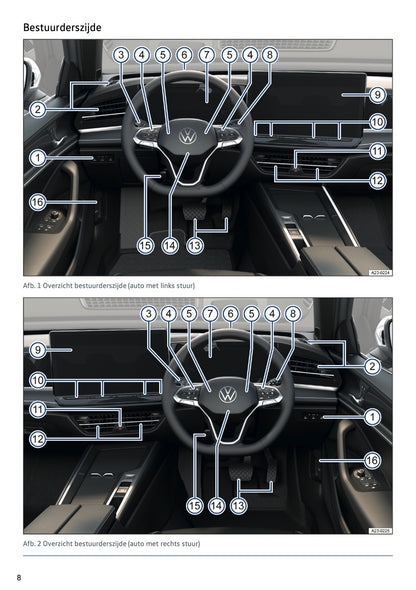 2024-2025 Volkswagen Passat Variant Owner's Manual | Dutch