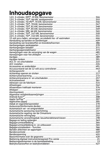2021-2022 Volkswagen Polo Owner's Manual | Dutch