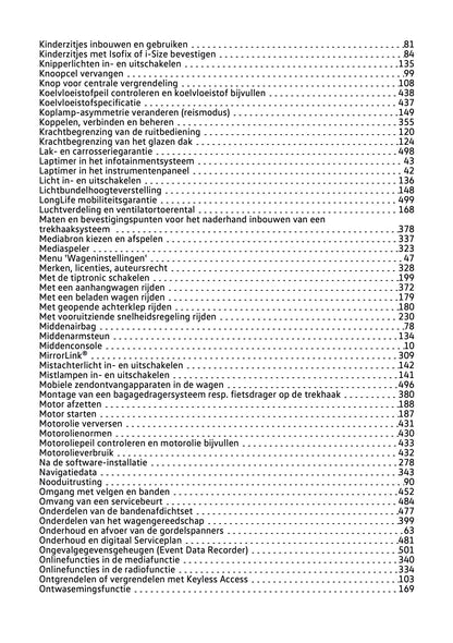 2021-2022 Volkswagen Polo Owner's Manual | Dutch