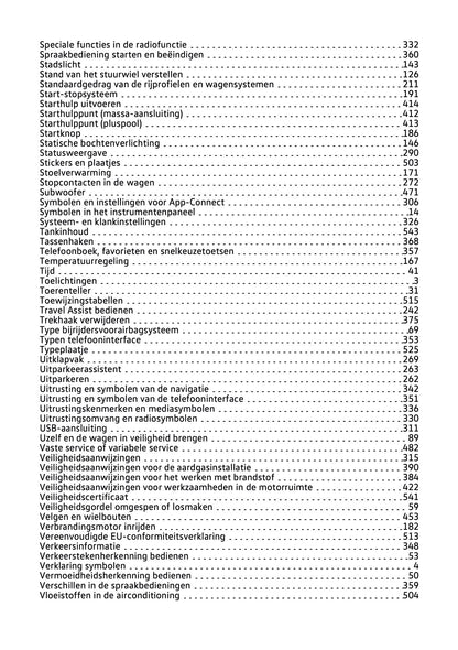 2021-2022 Volkswagen Polo Owner's Manual | Dutch
