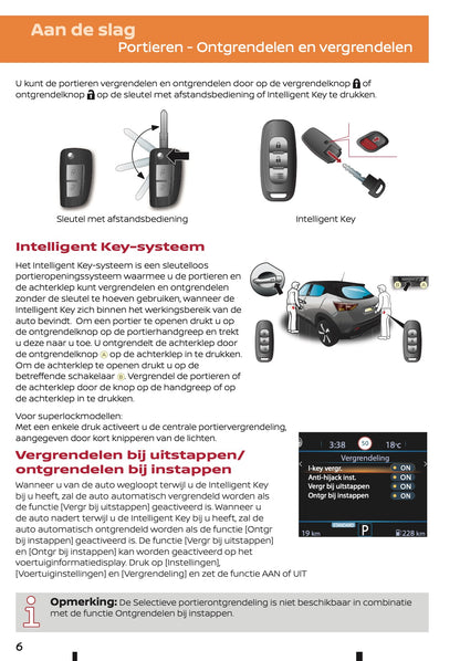 2022-2023 Nissan Juke Hybrid Korte Gebruikershandleiding | Nederlands