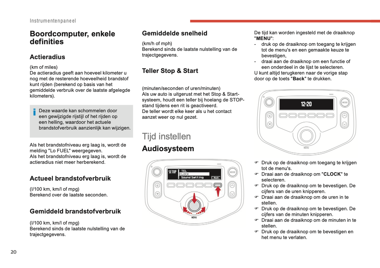 2018-2022 Citroën C1 Bedienungsanleitung | Niederländisch