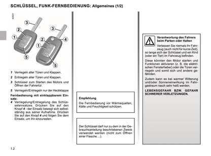 2019-2020 Renault Captur Bedienungsanleitung | Deutsch