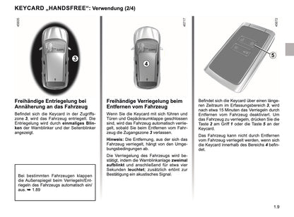 2019-2020 Renault Captur Bedienungsanleitung | Deutsch